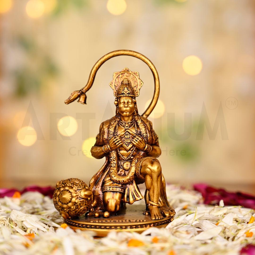 Small Ram Bhakt Hanuman Idol for Car