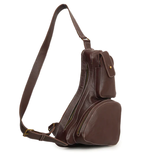 leather sling bags, Leather Crossbody Bags, leather bags