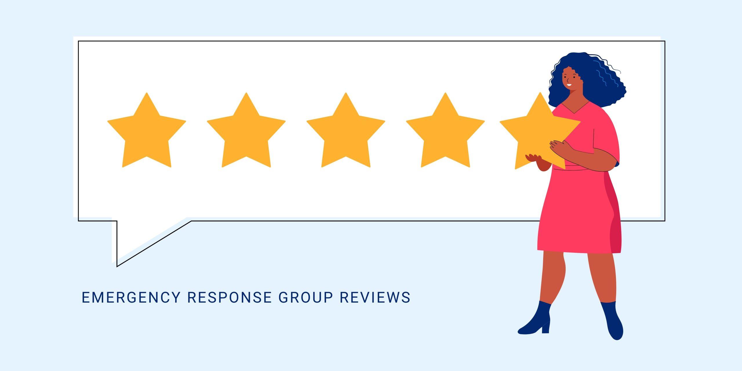 Emergency response group reviews