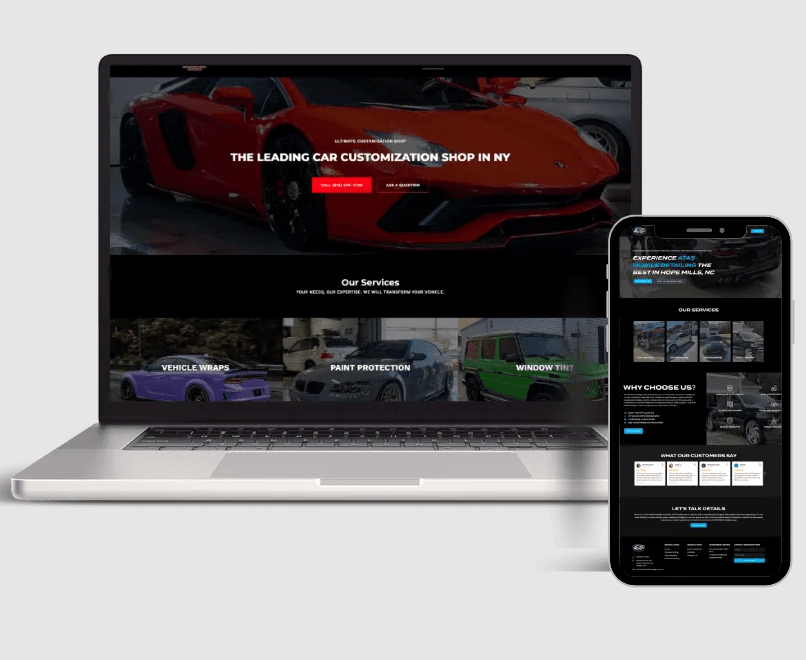 Car Detailing Website Car Detailing Website