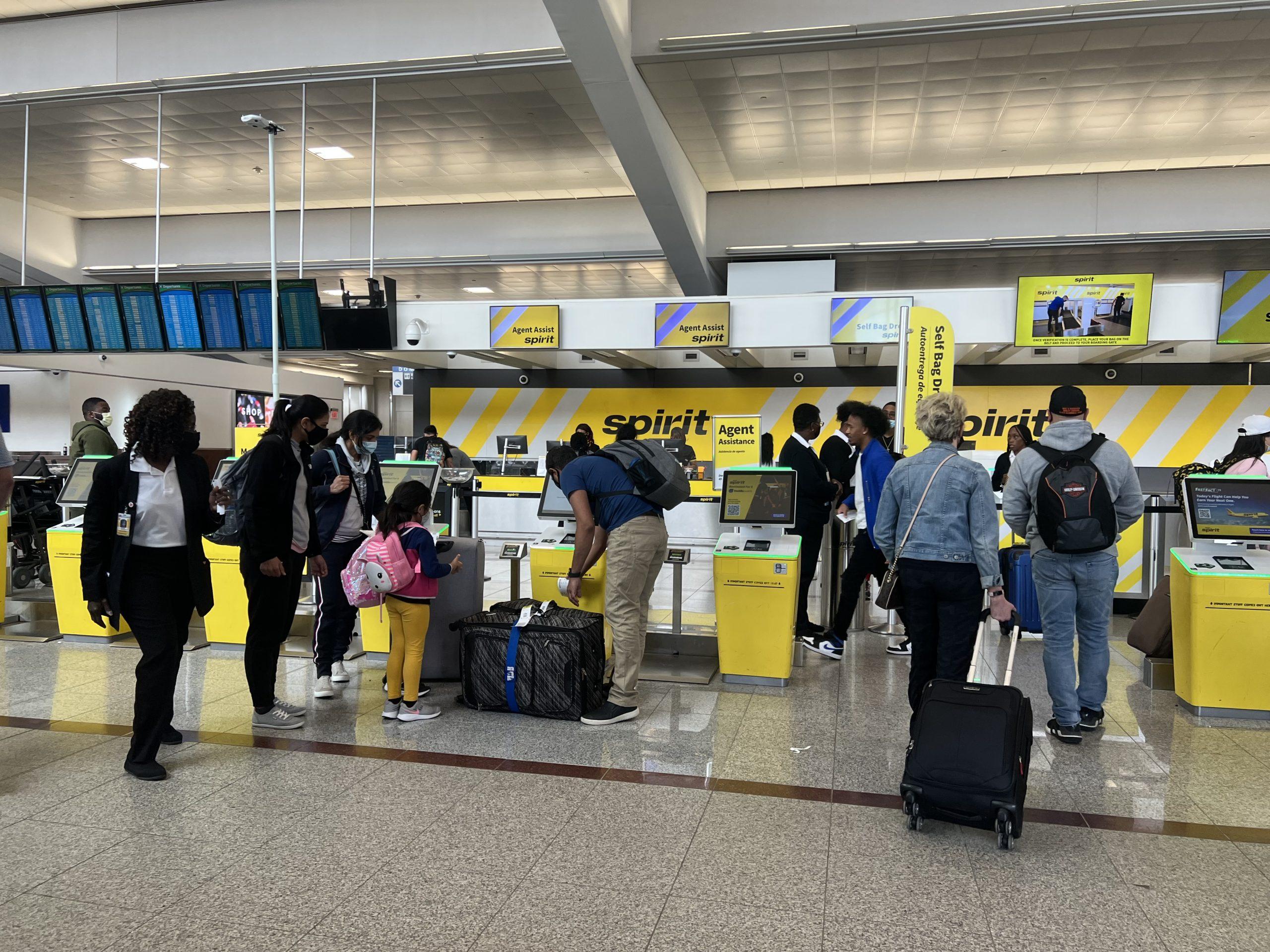 spirit airlines check in