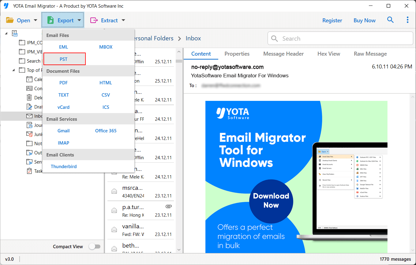 convert ost to pst