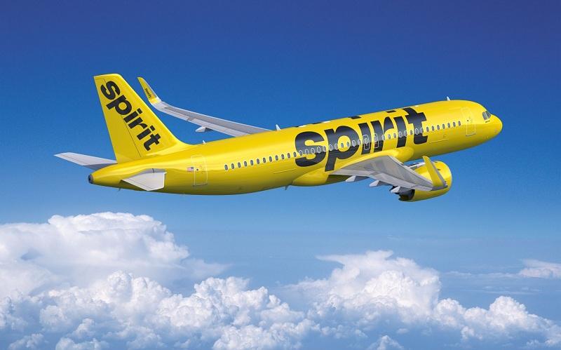 Spirit Flight ticket