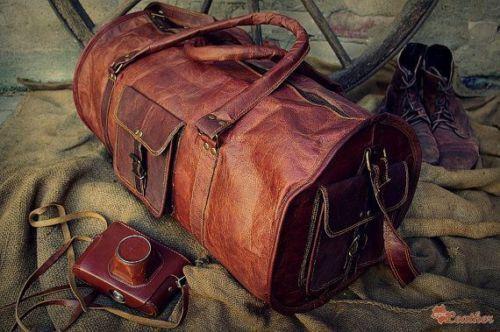 travel leather bags