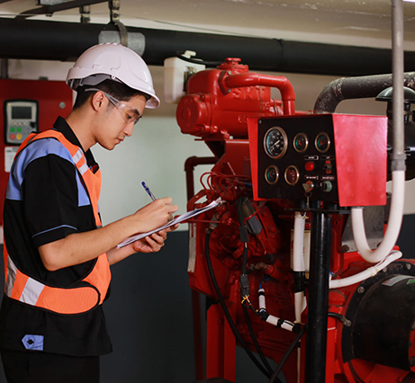 fire equipment servicing
